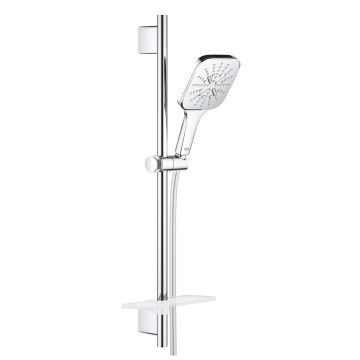 Käsisuihkusarja Grohe Rainshower SmartActive 130 Cube kromi