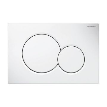Geberit Sigma01 valkoinen alppipainike