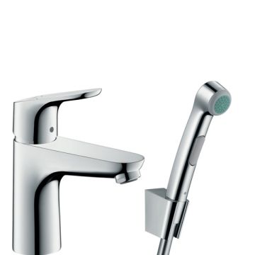 Hansgrohe Focus 100 Bidete pesuallashana bideesuihkulla