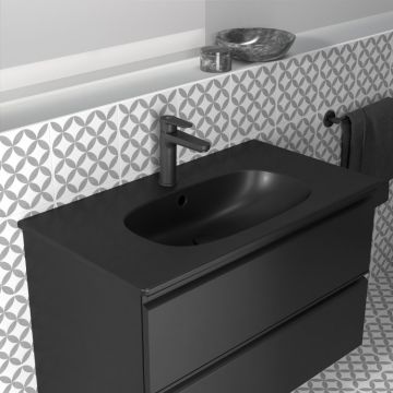 Vannitoavalamu Ideal Standard Tesi 80 T3509 mattmust