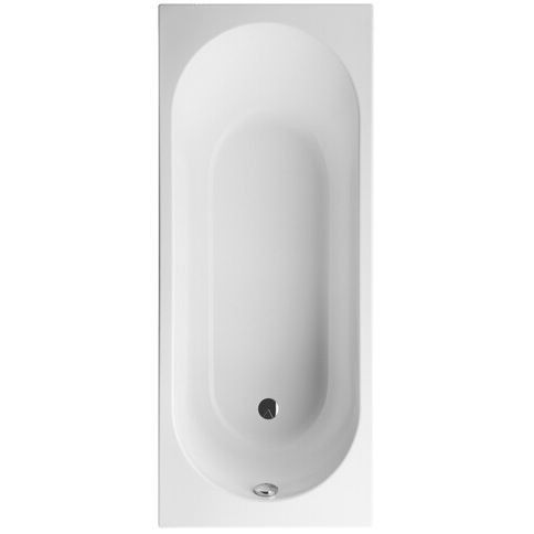 Villeroy & Boch O.novo suorakaiteen muotoinen kylpy, 1700 x 750 mm, valkoinen Alpin UBA170CAS2V-01
