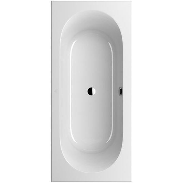 Villeroy & Boch Loop & Friends Suorakaiteen muotoinen kylpy OVAL, 1800 x 800 mm, valkoinen Alpin UBA180LFO2V-01
