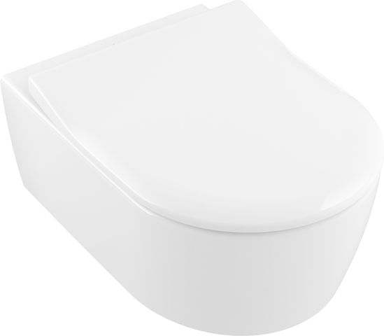 Villeroy & Boch wc-istuin ja päällinen SlimSeat Avento 9M87S101
