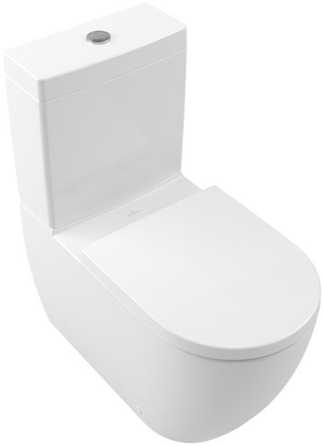 Villeroy & Boch Pesukäymälä kiinteään WC-huoneeseen, reunaton Subway 3.0 4672T0R1