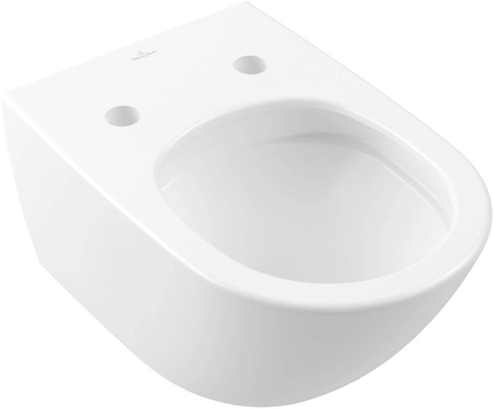 Villeroy & Boch Antao Washdown wc, reunaton, seinäasennus, TwistFlushilla, valkoinen Alpin CeramicPlus 4674T0R1