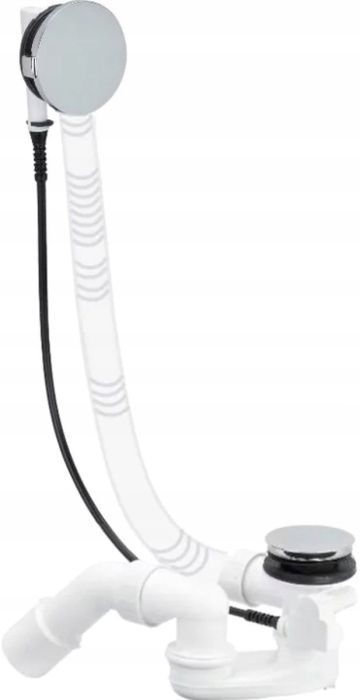 Villeroy & Boch Accessories Jäte/ylivuoto-yhdistelmä, 200 x 315 x 130 mm, kromi U90960461