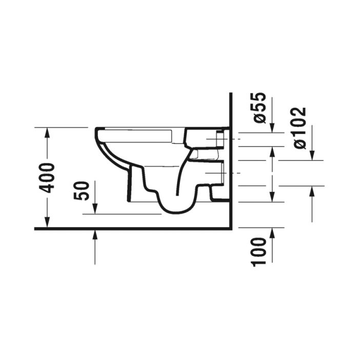 Seinäruukku Duravit DuraStyle 456209