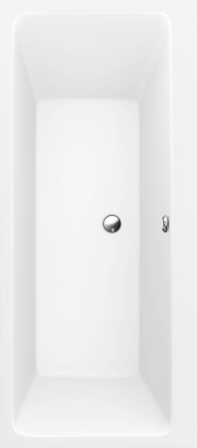 Villeroy & Boch Subway suorakaiteen muotoinen kylpyamme, 1700 x 750 mm, valkoinen Alpin UBA170SUB2V-01
