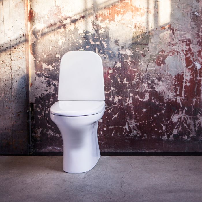 WC-istuin Gustavsberg Estetic 8300 C+ mattvalge