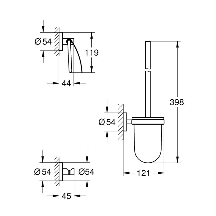 Grohe Essentials City -tarvikesarja