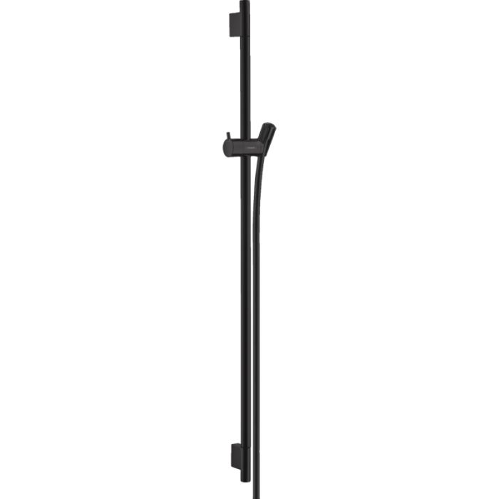 Suihkuhissi Hansgrohe Unica S 90 cm suihkuletkulla mattamusta