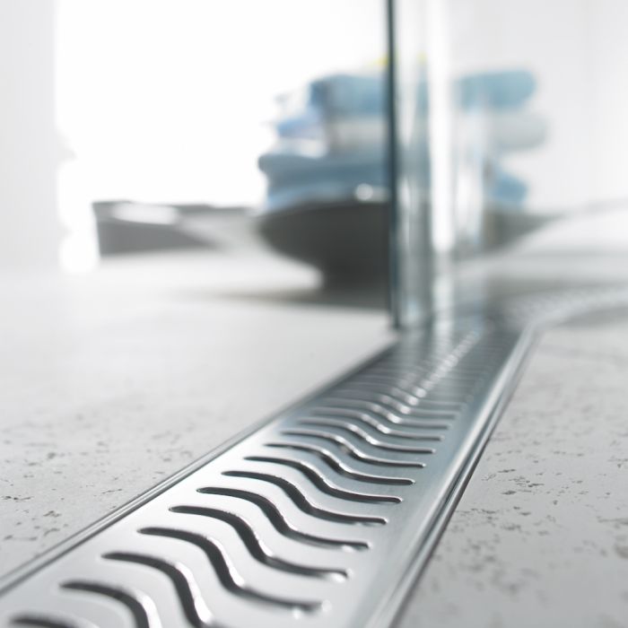 Suihkukaivo ACO ShowerDrain E+ Flag