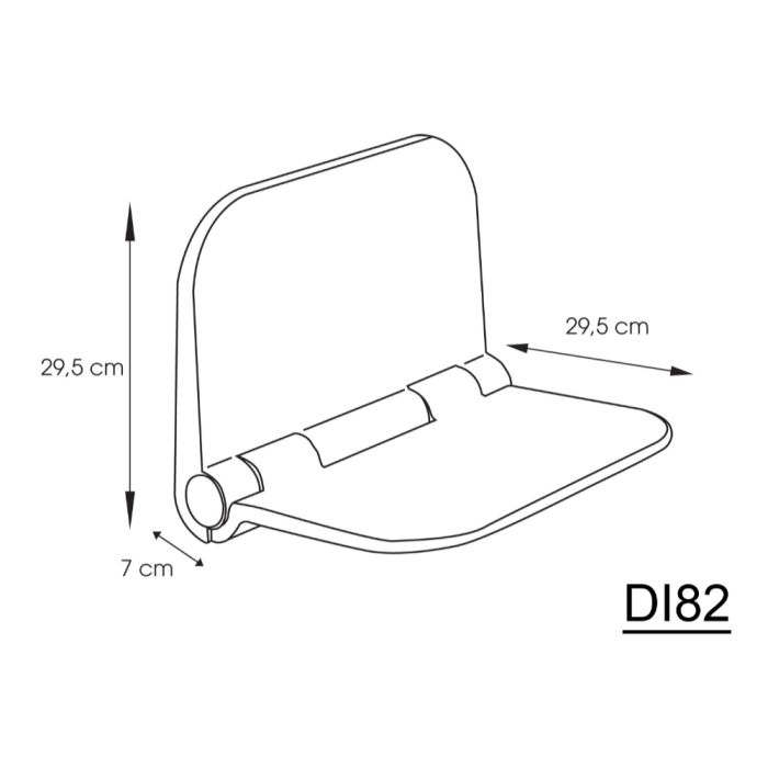 Suihkuistuin Gedy Dino DI82-02
