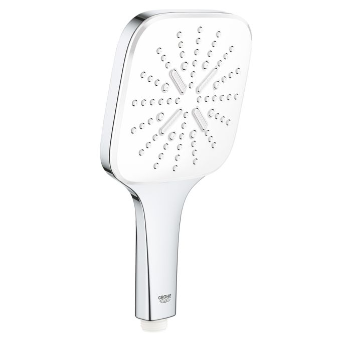 Käsidušš Grohe Rainshower SmartActive 130 Cube Moon White