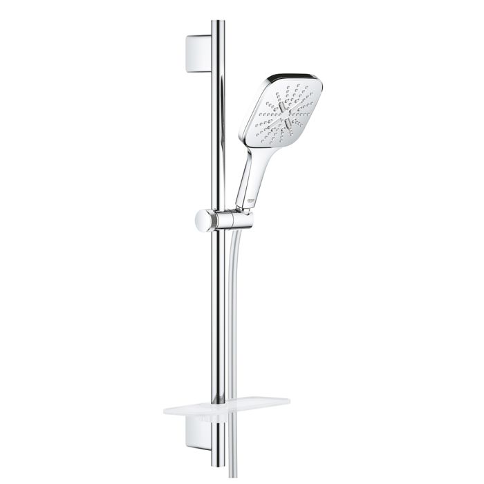 Käsisuihkusarja Grohe Rainshower SmartActive 130 Cube kromi