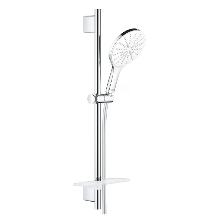 Käsisuihkusarja Grohe Rainshower SmartActive 150 Moon White 600