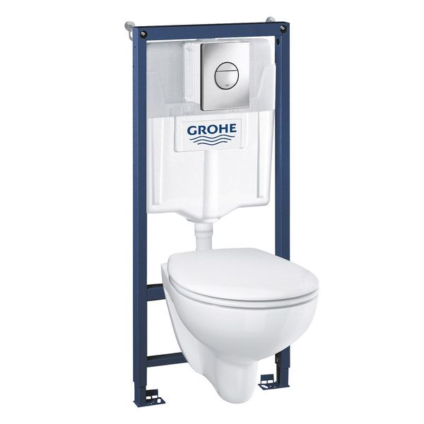 WC-komplekt Grohe Bau Ceramic 4-in-1