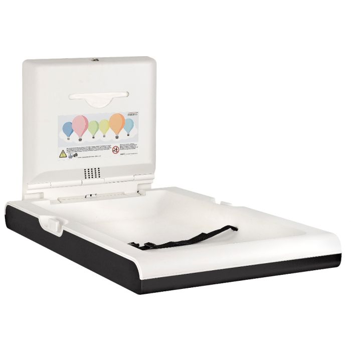 Hoitopöytä Mediclinics BabyMedi® pystysuora CP0016VCSB mattamusta