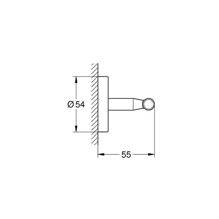 Grohe BauCosmopolitan -teline