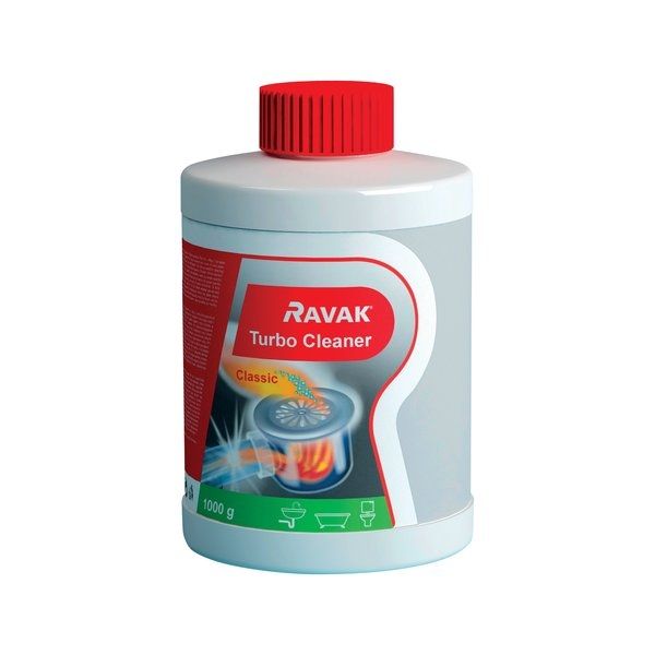 Puhdas väline Ravak Turbo Cleaner (1000 g)