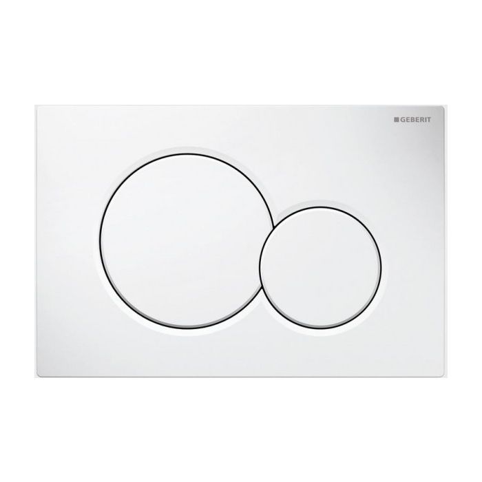Geberit Sigma01 valkoinen alppipainike