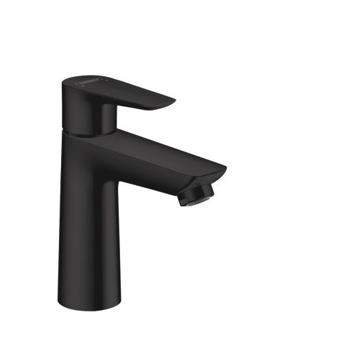 Hansgrohe Talis E 110 pesuallashana mattamusta pop-up-jätteellä